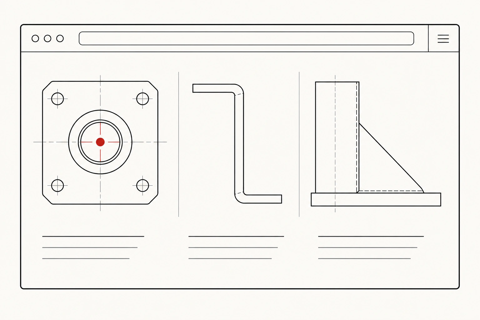 A manufacturing capability page brings machining, forming, welding, and assembly information into one clear buyer view.